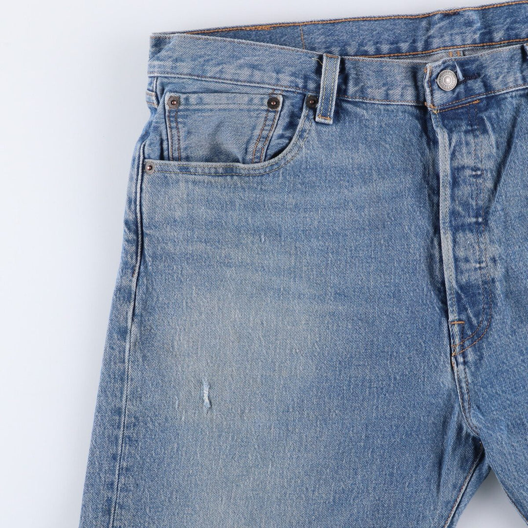 Levi's 501 straight denim pants for men, size W36 cotton blue type Vintage Second Hand
