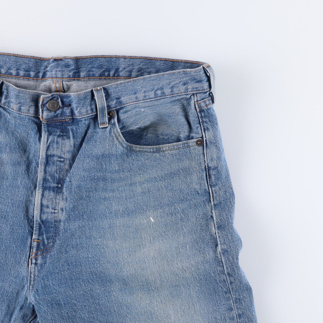 Levi's 501 straight denim pants for men, size W36 cotton blue type Vintage Second Hand