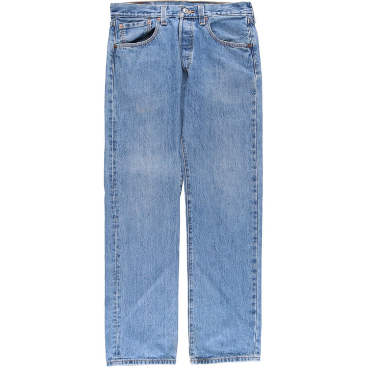 Levi's 501 straight denim pants for men, equivalent to w31 cotton blue type Vintage Second Hand