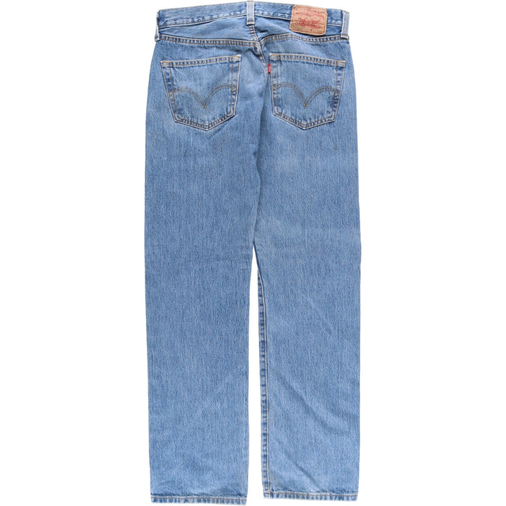 Levi's 501 straight denim pants for men, equivalent to w31 cotton blue type Vintage Second Hand