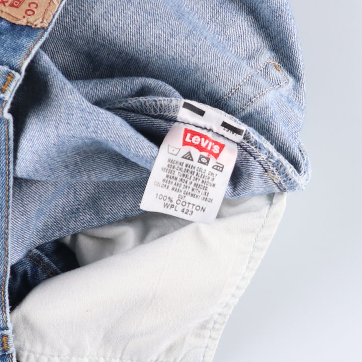 Levi's 501 straight denim pants for men, equivalent to w31 cotton blue type Vintage Second Hand