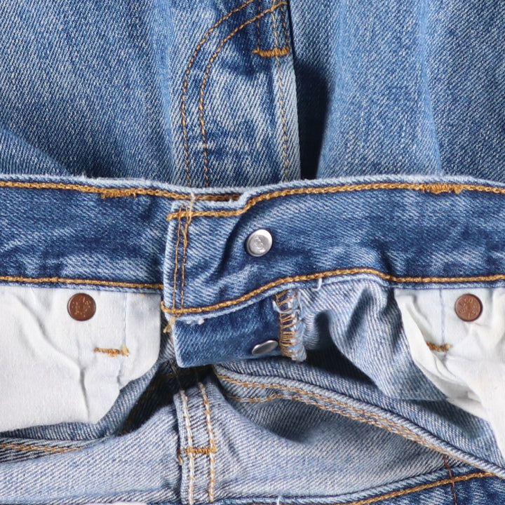 Levi's 501 straight denim pants for men, equivalent to w31 cotton blue type Vintage Second Hand
