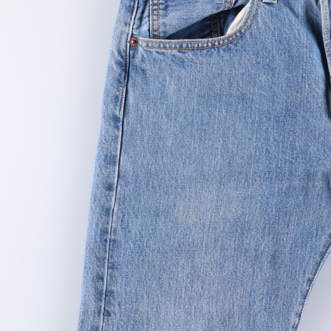 Levi's 501 straight denim pants for men, equivalent to w31 cotton blue type Vintage Second Hand