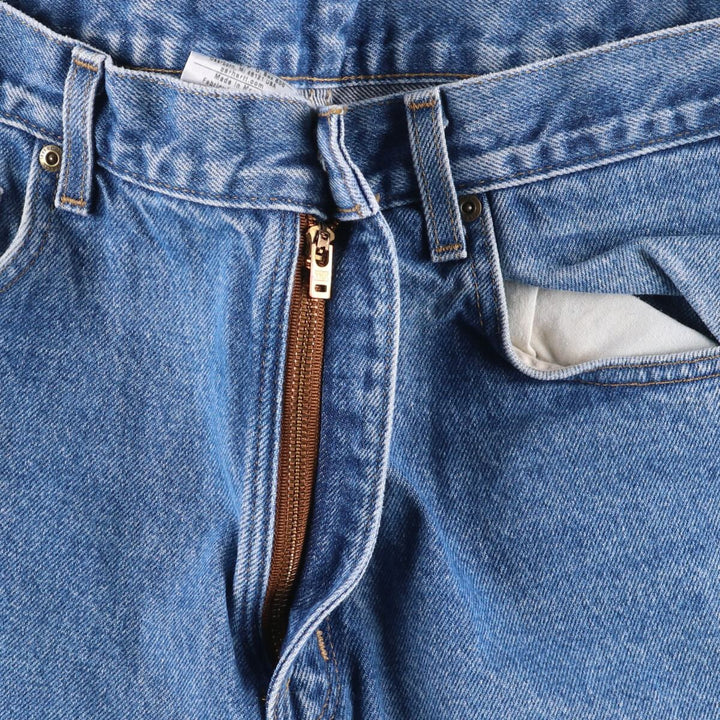 Carhartt Relaxed Fit Tapered Denim Pants for Men, W36 cotton blue type Vintage Second Hand