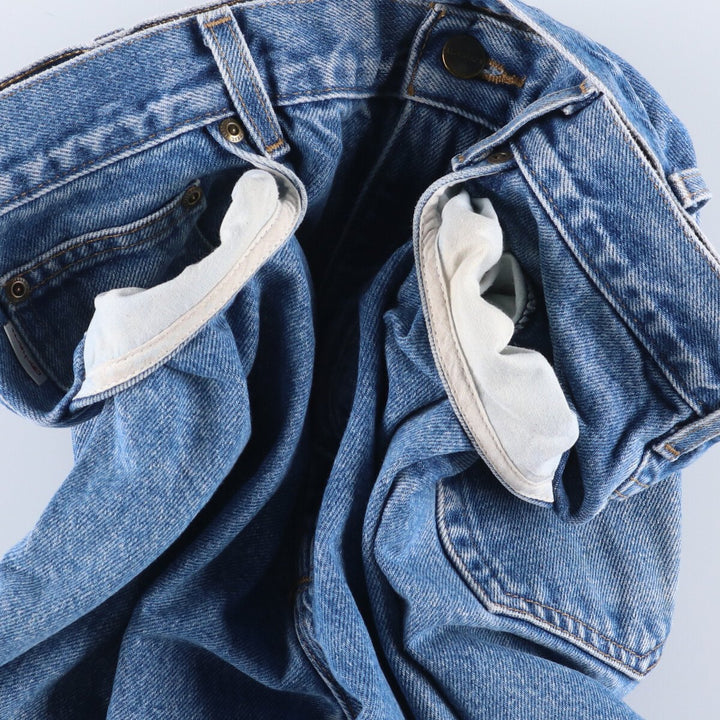 Carhartt Relaxed Fit Tapered Denim Pants for Men, W36 cotton blue type Vintage Second Hand