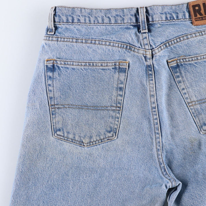 00'S Ralph Lauren POLO JEANS COMPANY tapered denim pants for men, W31 equivalent cotton blue type Vintage Second Hand