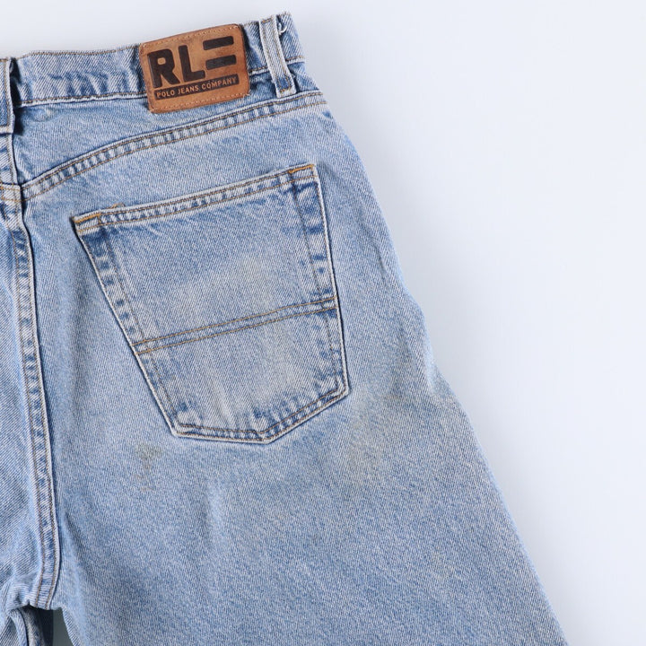 00'S Ralph Lauren POLO JEANS COMPANY tapered denim pants for men, W31 equivalent cotton blue type Vintage Second Hand