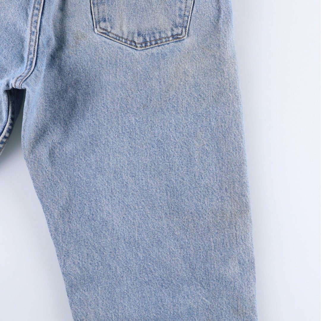 00'S Ralph Lauren POLO JEANS COMPANY tapered denim pants for men, W31 equivalent cotton blue type Vintage Second Hand
