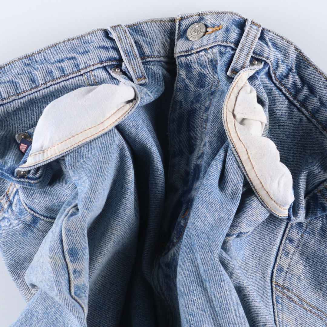00'S Ralph Lauren POLO JEANS COMPANY tapered denim pants for men, W31 equivalent cotton blue type Vintage Second Hand