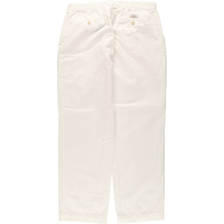 Ralph Lauren POLO by Ralph Lauren Chino Pants Men's W36 cotton white type Vintage Second Hand