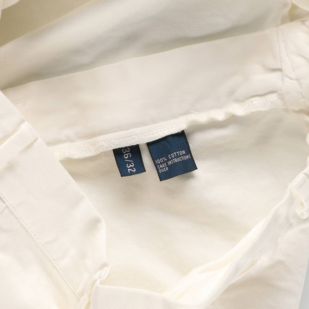 Ralph Lauren POLO by Ralph Lauren Chino Pants Men's W36 cotton white type Vintage Second Hand