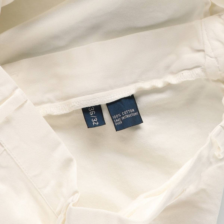 Ralph Lauren POLO by Ralph Lauren Chino Pants Men's W36 cotton white type Vintage Second Hand