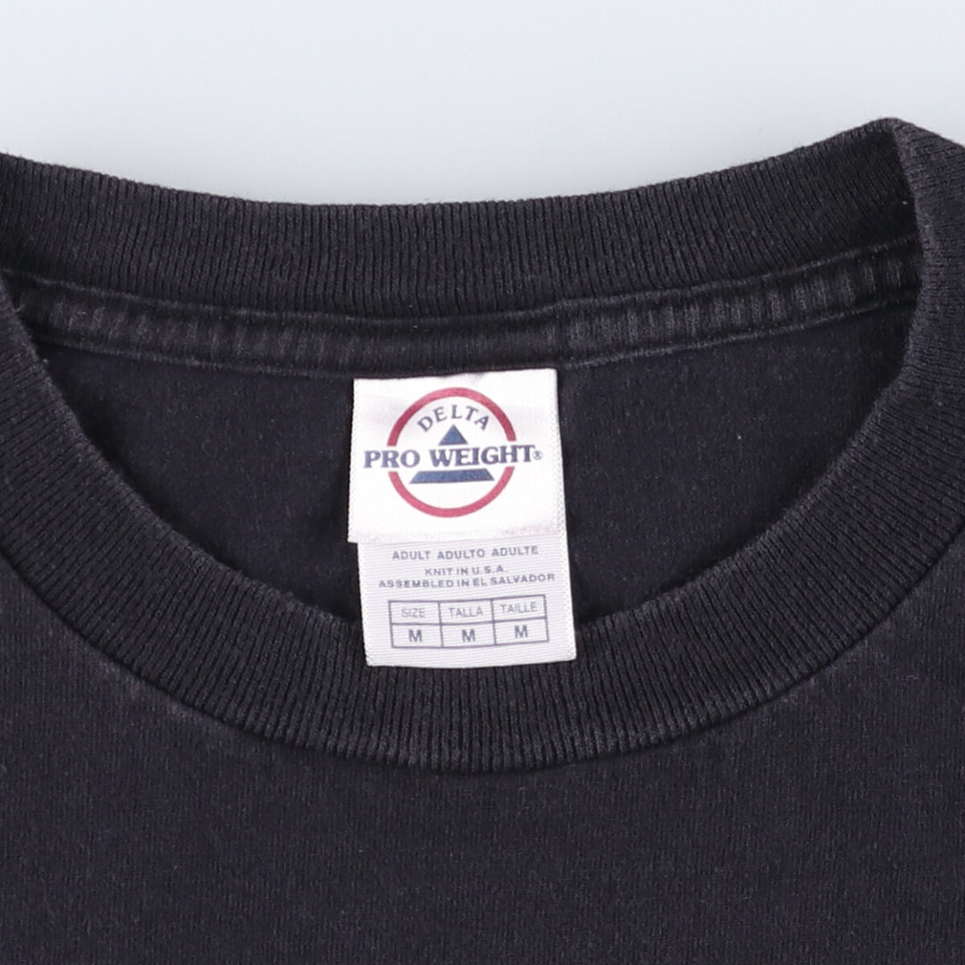 Delta DELTA FAMILY GUY Family Guy Anime Character Print T-shirt Men's M size cotton black type Vintage Second Hand