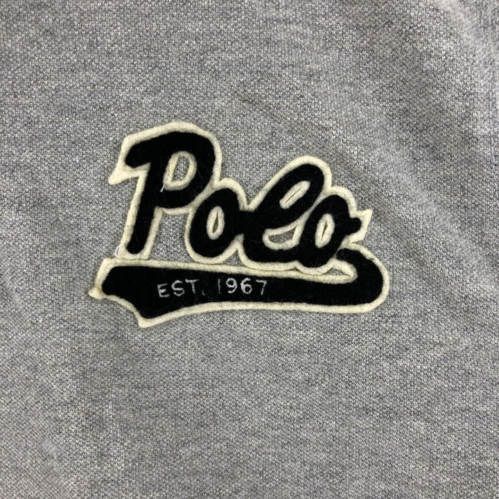 Ralph Lauren POLO RALPH LAUREN CLASSIC FIT short sleeve polo shirt men's XL equivalent cotton gray type Vintage Second Hand