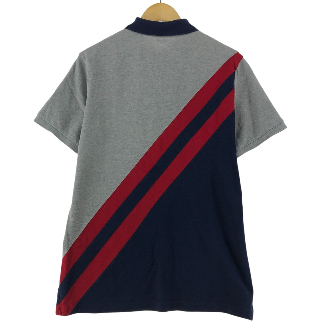 Ralph Lauren POLO RALPH LAUREN CLASSIC FIT short sleeve polo shirt, men's size M cotton gray type Vintage Second Hand