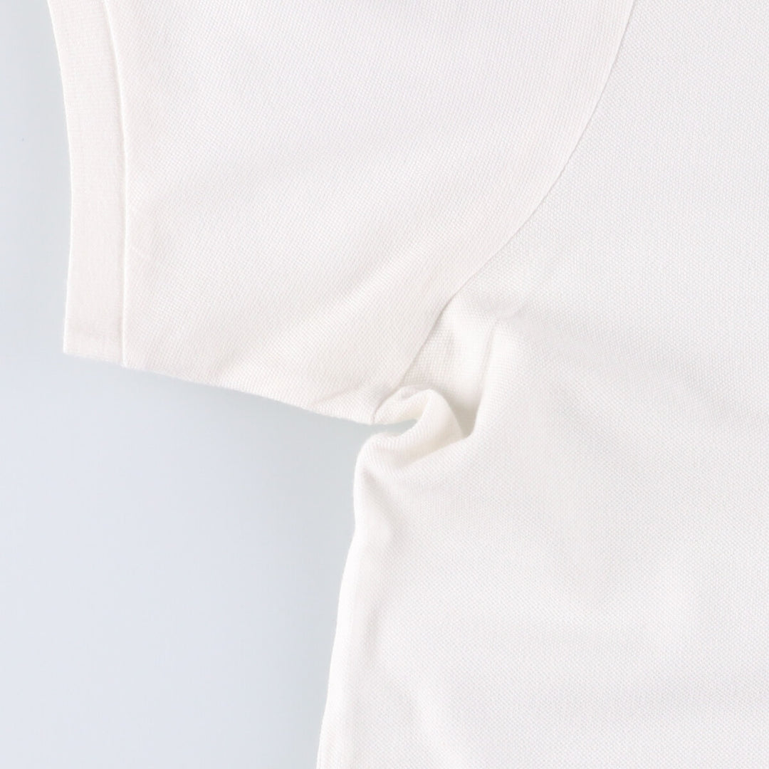 Ralph Lauren POLO RALPH LAUREN CUSTOM FIT short sleeve polo shirt men's XL equivalent cotton white type Vintage Second Hand
