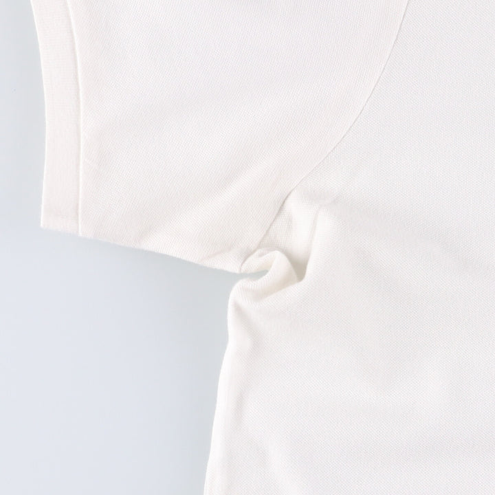 Ralph Lauren POLO RALPH LAUREN CUSTOM FIT short sleeve polo shirt men's XL equivalent cotton white type Vintage Second Hand