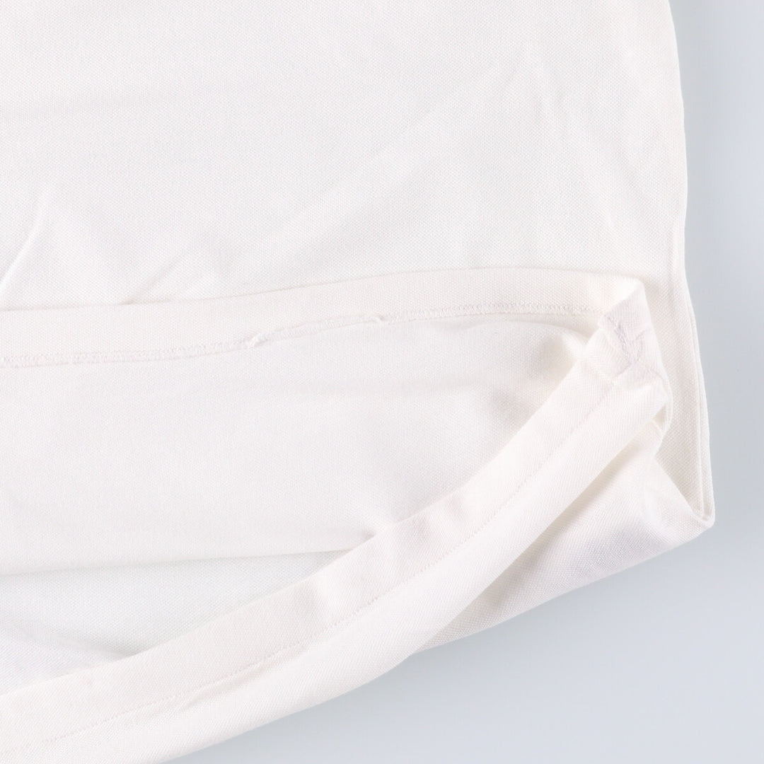 Ralph Lauren POLO RALPH LAUREN CUSTOM FIT short sleeve polo shirt men's XL equivalent cotton white type Vintage Second Hand
