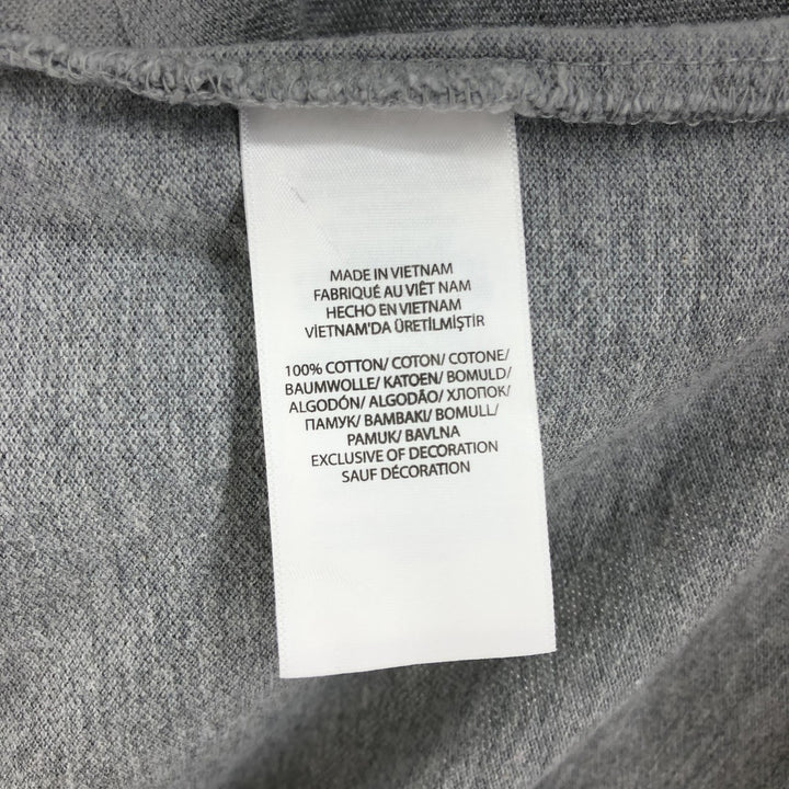 Ralph Lauren POLO RALPH LAUREN CLASSIC FIT short sleeve polo shirt, men's size M cotton gray type Vintage Second Hand