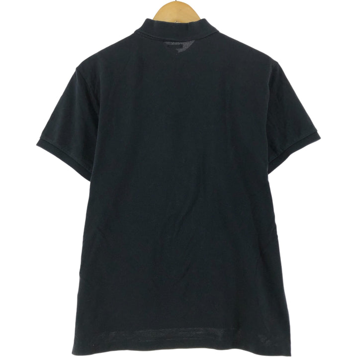 Ralph Lauren POLO RALPH LAUREN SLIM FIT short sleeve polo shirt, men's size L cotton black type Vintage Second Hand