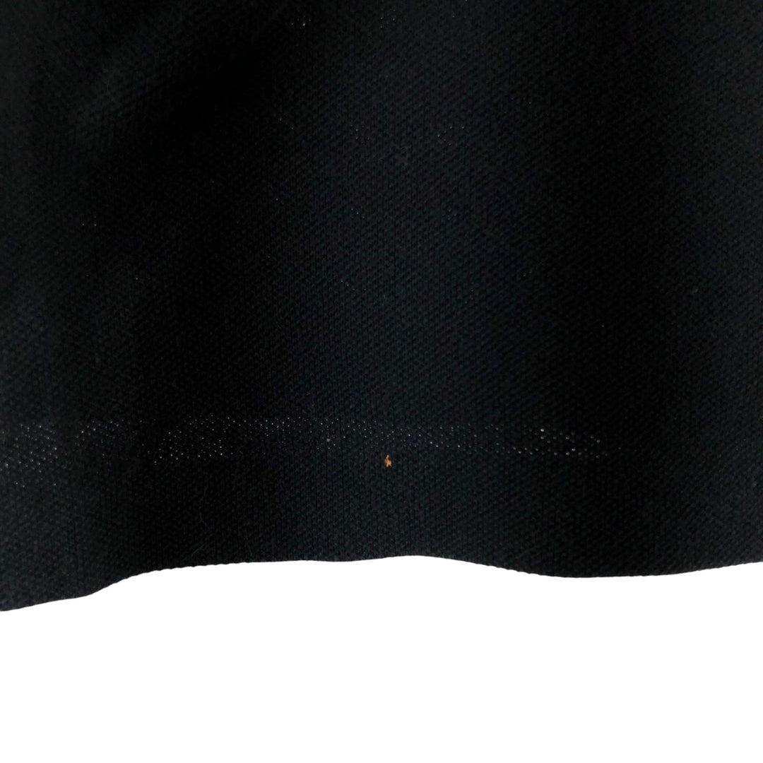 Ralph Lauren POLO RALPH LAUREN SLIM FIT short sleeve polo shirt, men's size L cotton black type Vintage Second Hand