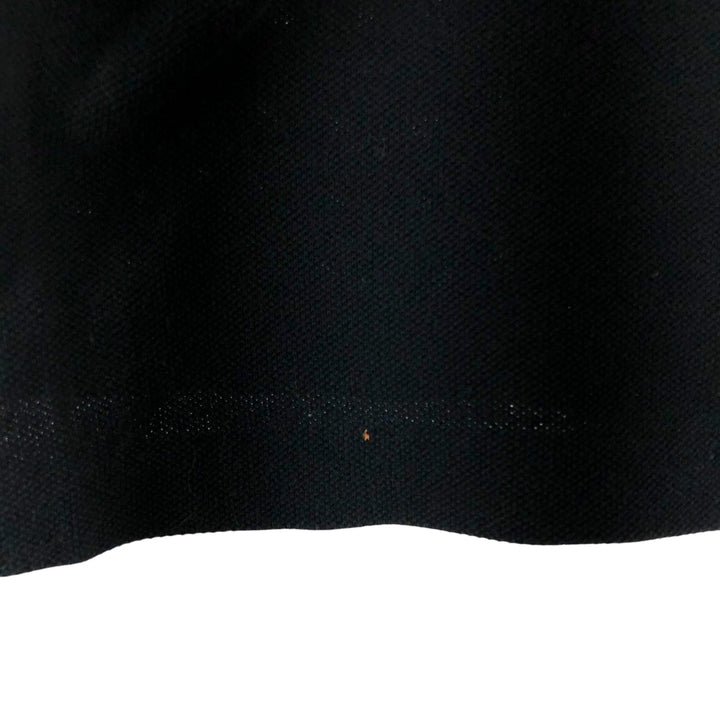 Ralph Lauren POLO RALPH LAUREN SLIM FIT short sleeve polo shirt, men's size L cotton black type Vintage Second Hand