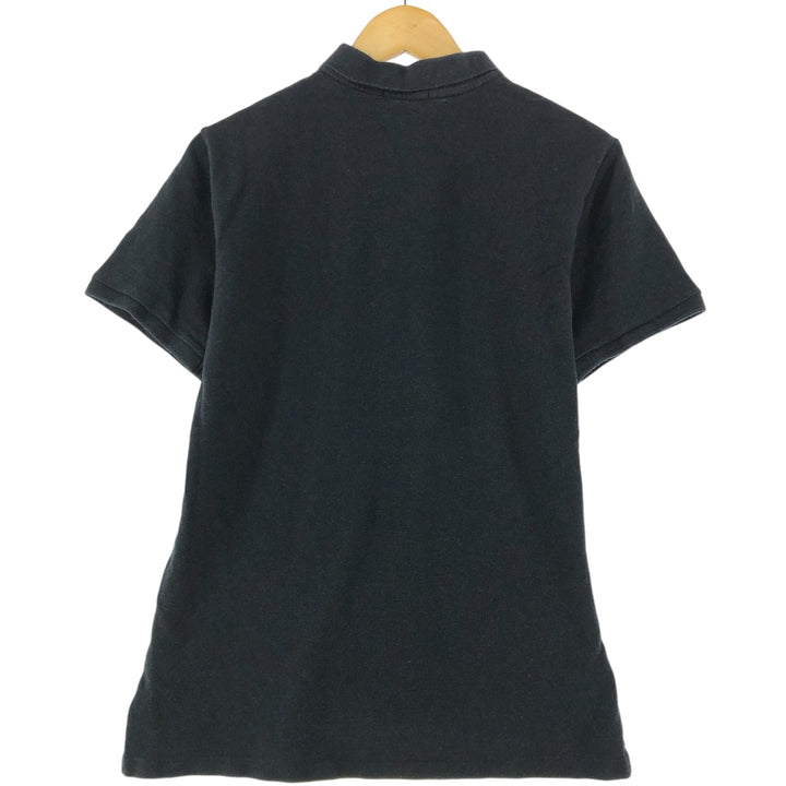 Ralph Lauren POLO RALPH LAUREN CUSTOM FIT short sleeve polo shirt men's size L cotton black type Vintage Second Hand
