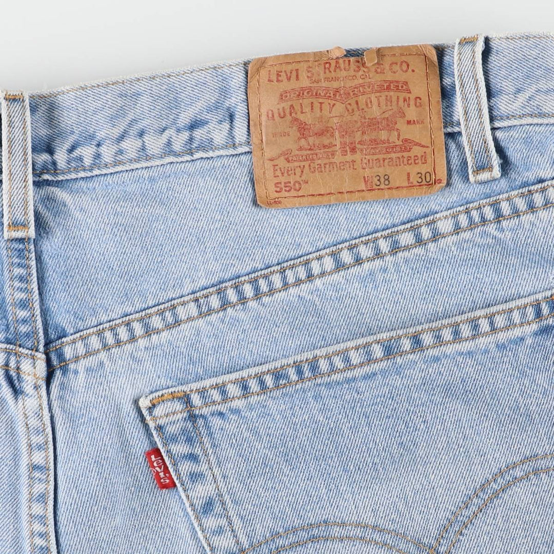 00'S Levi's 550 Relaxed Fit Tapered Denim Pants Men's W37 cotton blue type Vintage Second Hand