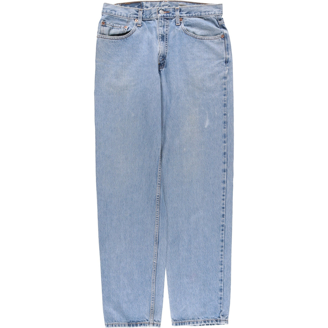 90'S Levi's 550 Relaxed Fit Tapered Denim Pants Men's W33 Vintage cotton blue type Vintage Second Hand