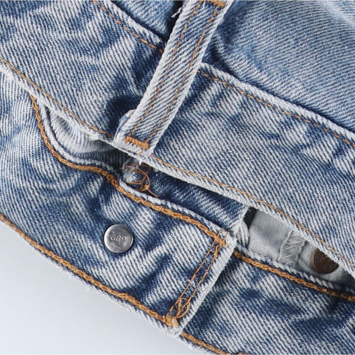 90'S Levi's 550 Relaxed Fit Tapered Denim Pants Men's W33 Vintage cotton blue type Vintage Second Hand