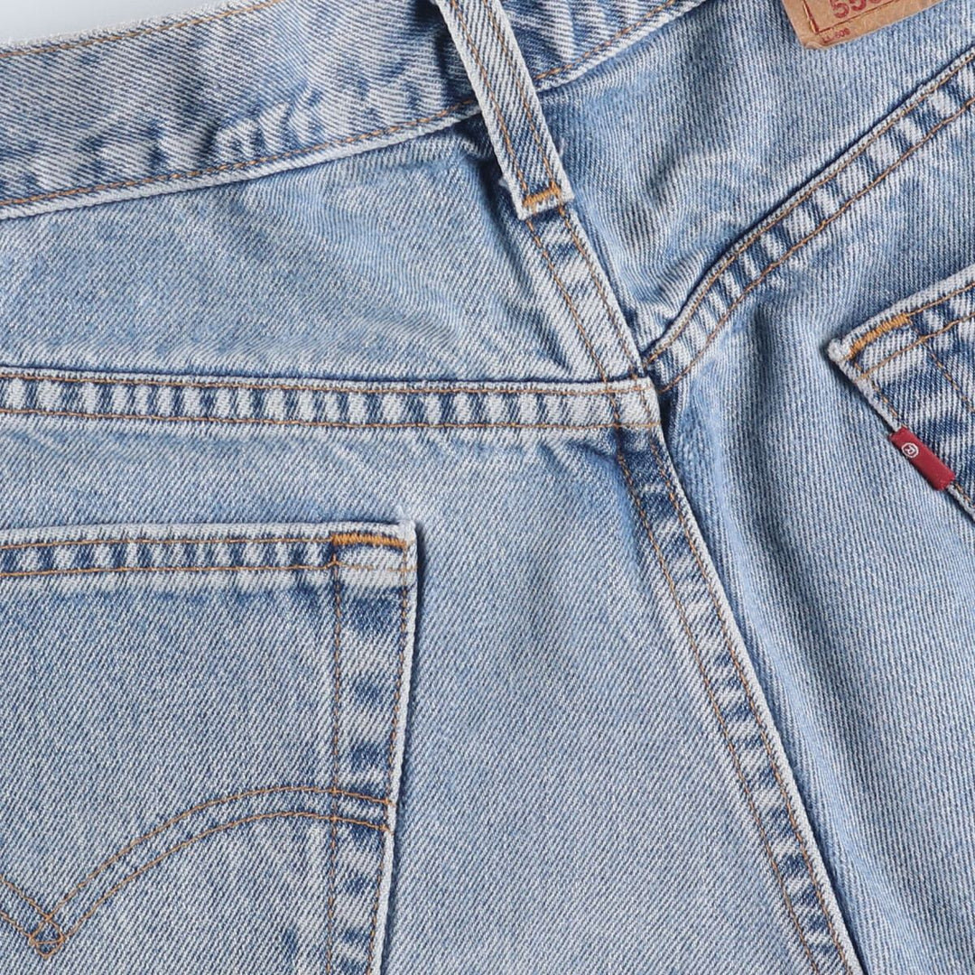 90'S Levi's 550 Relaxed Fit Tapered Denim Pants Men's W33 Vintage cotton blue type Vintage Second Hand