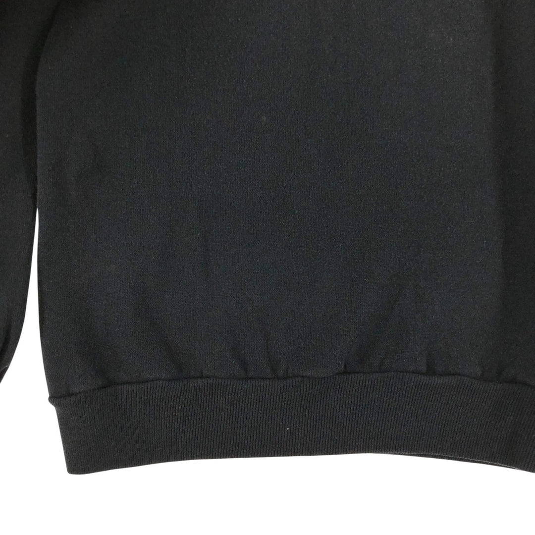 90'S Tartex Shark Pattern Animal Sweatshirt, Made in USA, Men's L Size, Vintage cotton black type Vintage Second Hand