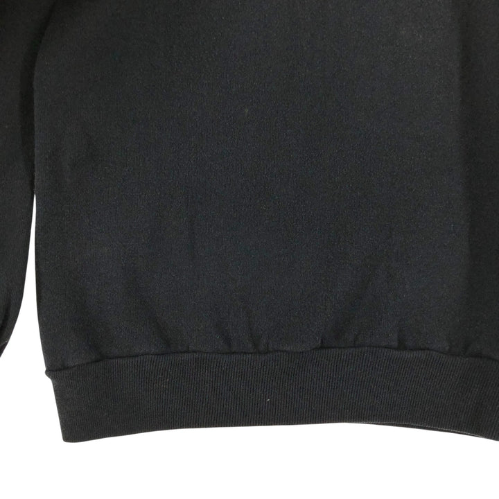 90'S Tartex Shark Pattern Animal Sweatshirt, Made in USA, Men's L Size, Vintage cotton black type Vintage Second Hand