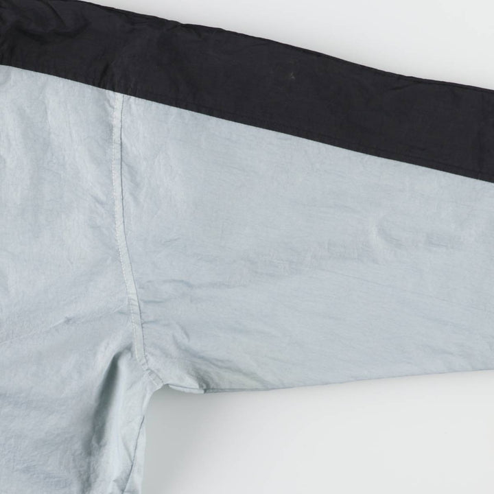 90'S Nike Back Print Anorak Parka Men's Size L Nylon gray type Vintage Second Hand