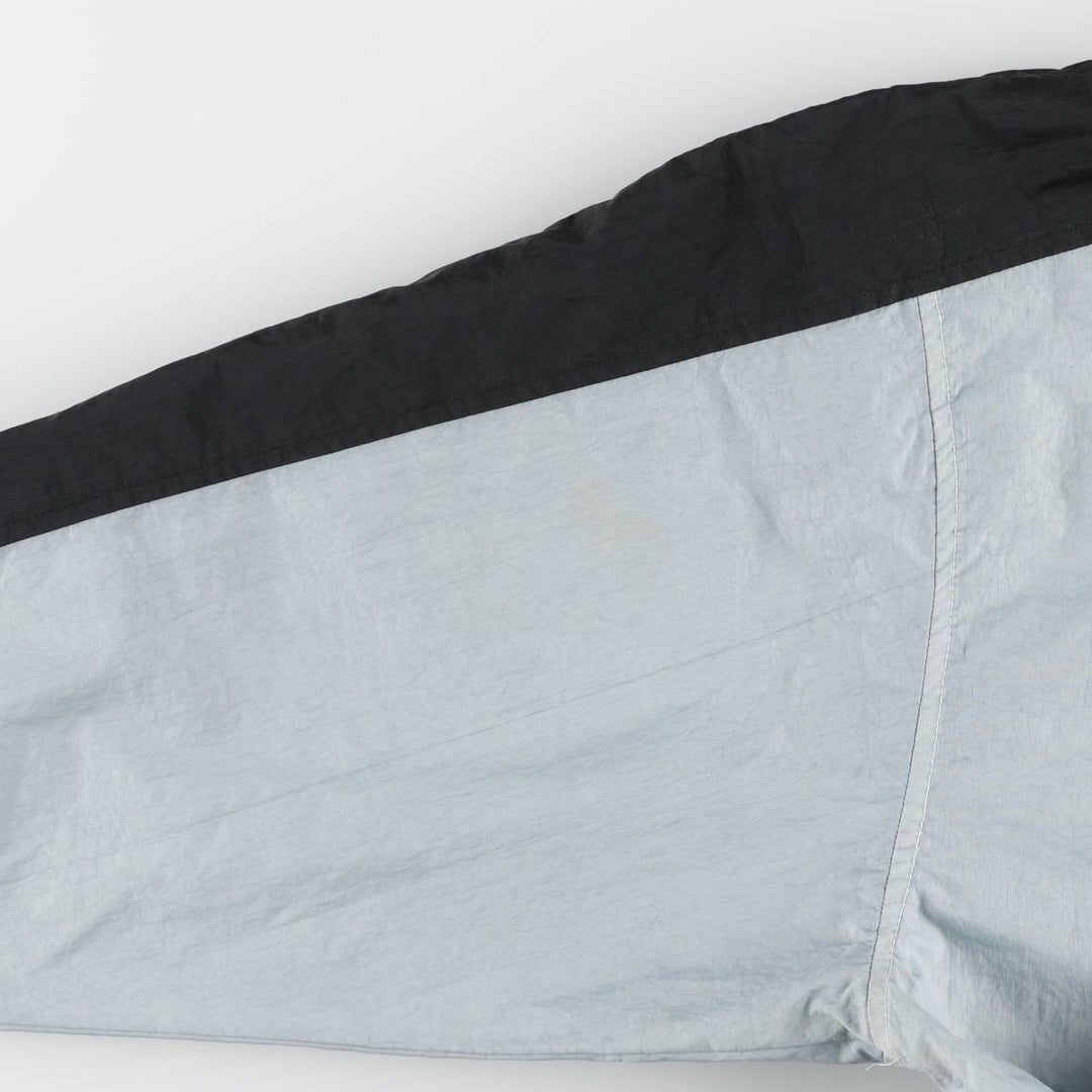 90'S Nike Back Print Anorak Parka Men's Size L Nylon gray type Vintage Second Hand