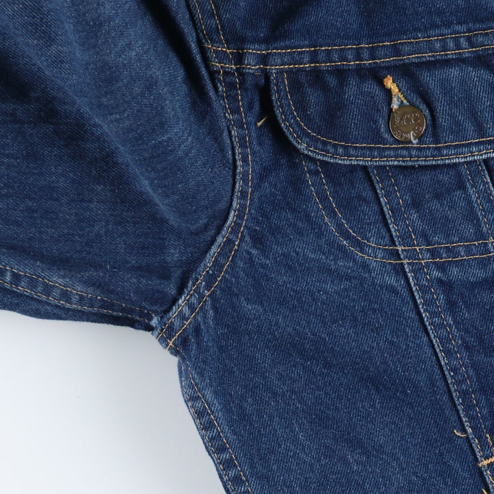 90'S Lee Riders MS.LEE denim jacket, denim jacket, made in USA, women's size M, vintage cotton blue type Vintage Second Hand