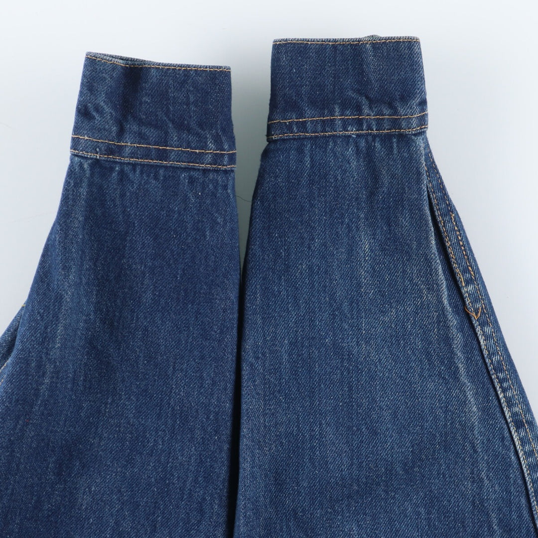 90'S Lee Riders MS.LEE denim jacket, denim jacket, made in USA, women's size M, vintage cotton blue type Vintage Second Hand