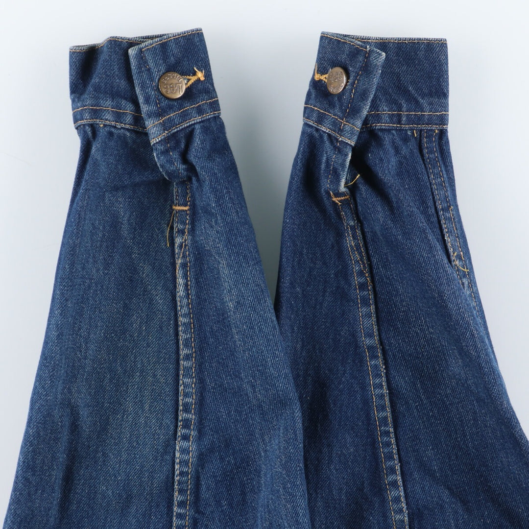 90'S Lee Riders MS.LEE denim jacket, denim jacket, made in USA, women's size M, vintage cotton blue type Vintage Second Hand