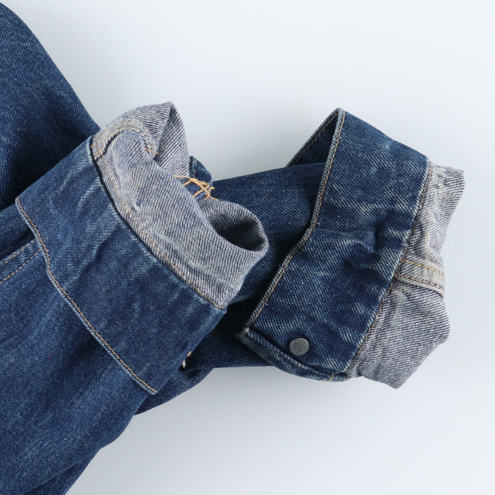 90'S Lee Riders MS.LEE denim jacket, denim jacket, made in USA, women's size M, vintage cotton blue type Vintage Second Hand