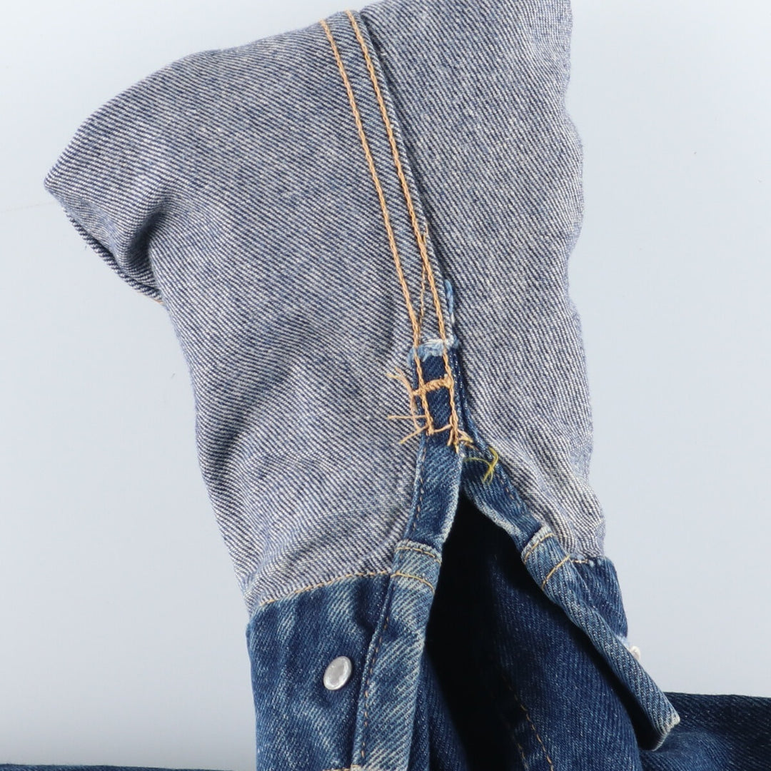 90'S Lee Riders MS.LEE denim jacket, denim jacket, made in USA, women's size M, vintage cotton blue type Vintage Second Hand