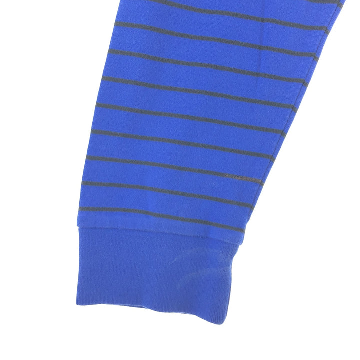 Ralph Lauren POLO RALPH LAUREN long-sleeved striped polo shirt, men's size XL cotton blue type Vintage Second Hand