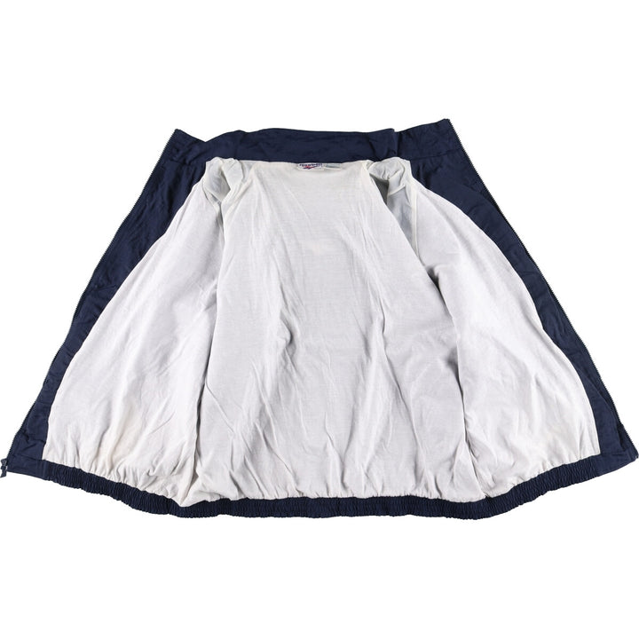 90'S Reebok nylon jacket, men's XXL size, vintage Nylon navy blue type Vintage Second Hand