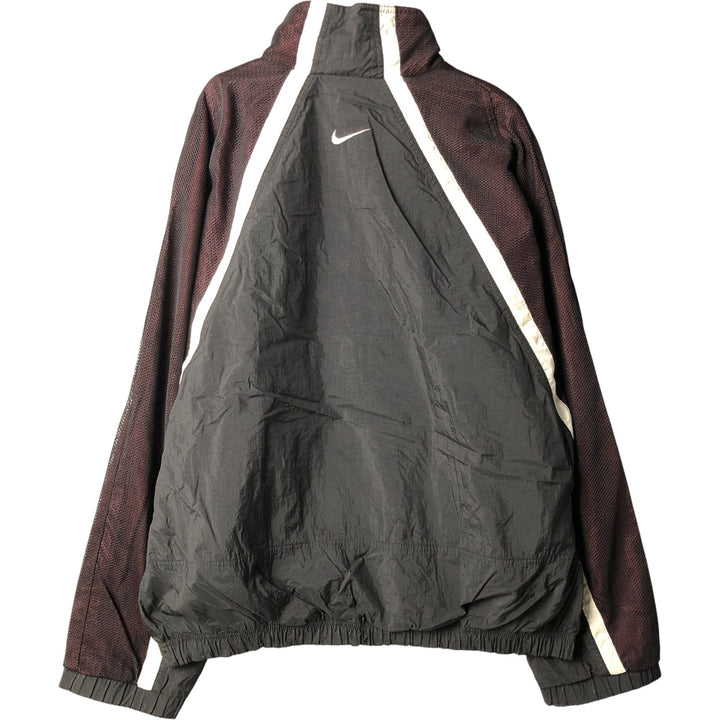 90'S Nike Mesh Nylon Jacket, Men's XL, Vintage Nylon black type Vintage Second Hand