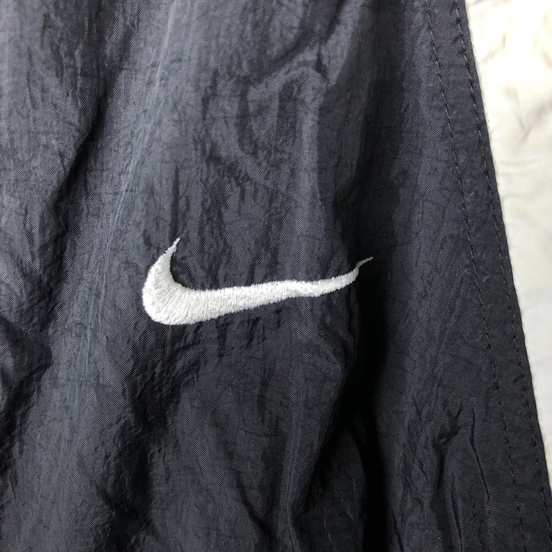 90'S Nike Mesh Nylon Jacket, Men's XL, Vintage Nylon black type Vintage Second Hand