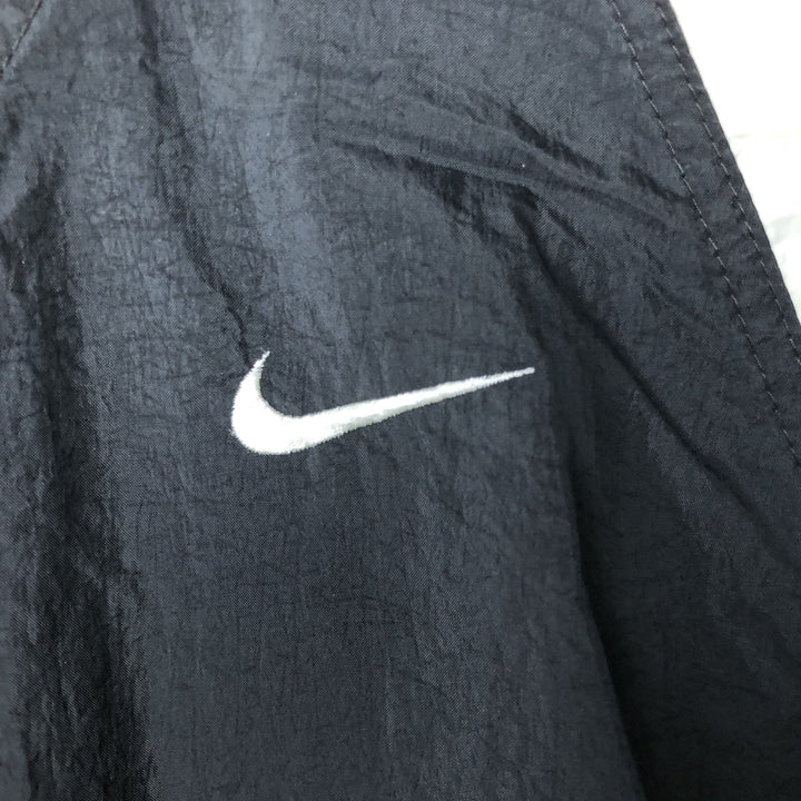 90'S Nike Mesh Nylon Jacket, Men's XL, Vintage Nylon black type Vintage Second Hand