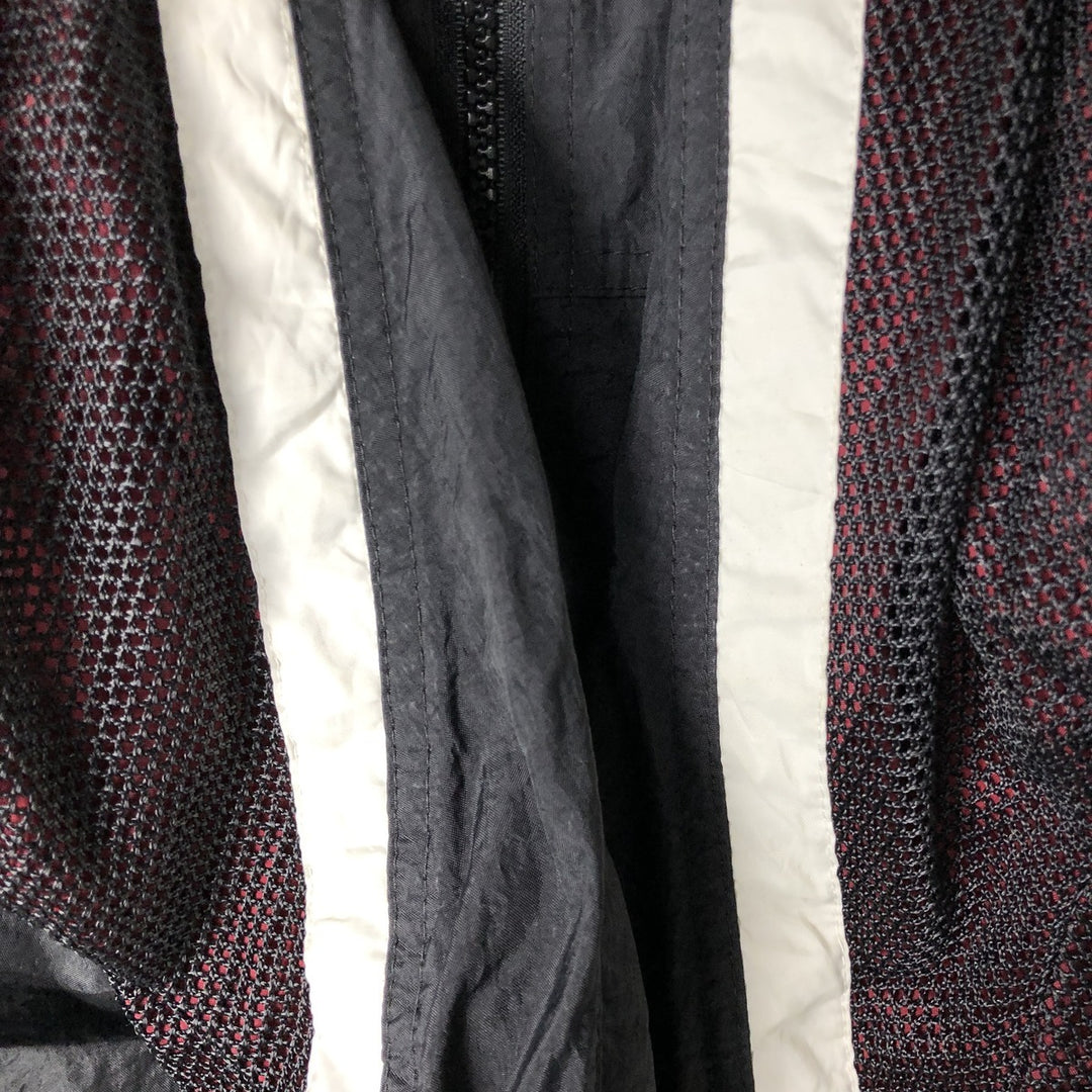 90'S Nike Mesh Nylon Jacket, Men's XL, Vintage Nylon black type Vintage Second Hand