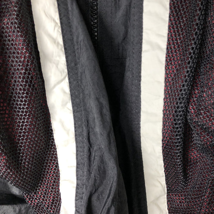 90'S Nike Mesh Nylon Jacket, Men's XL, Vintage Nylon black type Vintage Second Hand