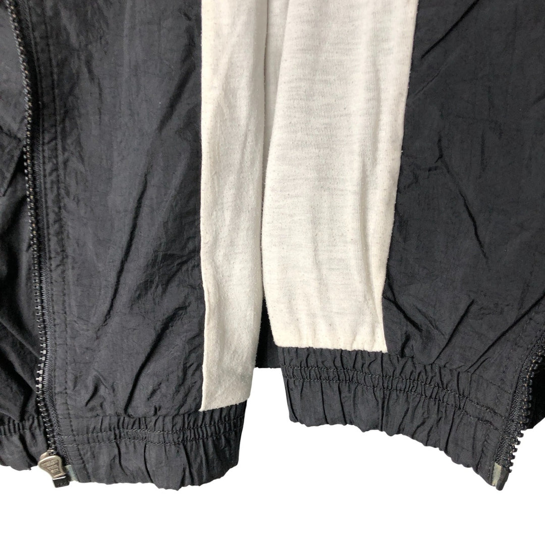 90'S Nike Mesh Nylon Jacket, Men's XL, Vintage Nylon black type Vintage Second Hand