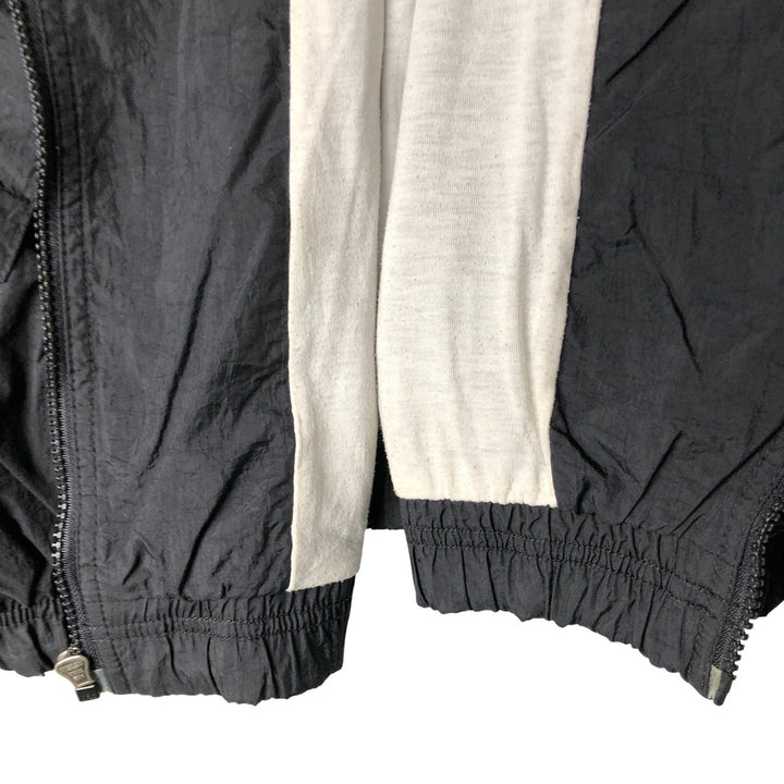 90'S Nike Mesh Nylon Jacket, Men's XL, Vintage Nylon black type Vintage Second Hand