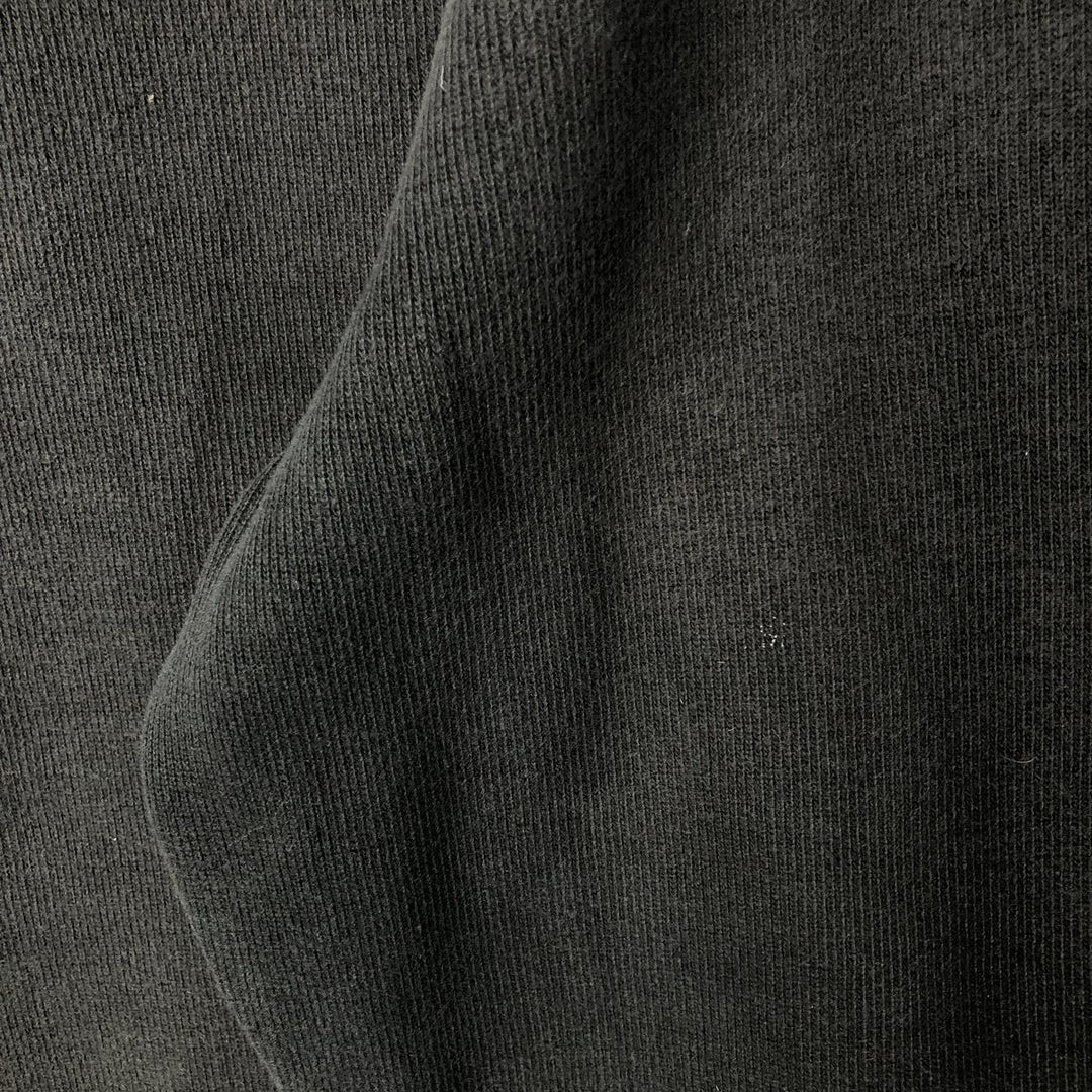 Ralph Lauren POLO by Ralph Lauren Half-Zip Sweatshirt, Men's Size L cotton black type Vintage Second Hand
